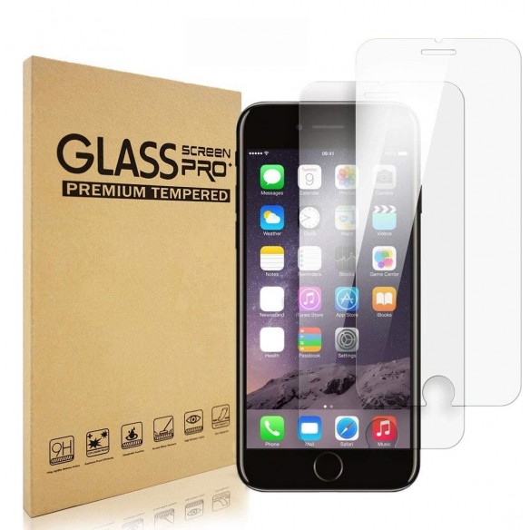 Vetro Temperato iPhone 6/6S/7/8/SE2 Confezione 3 Pezzi