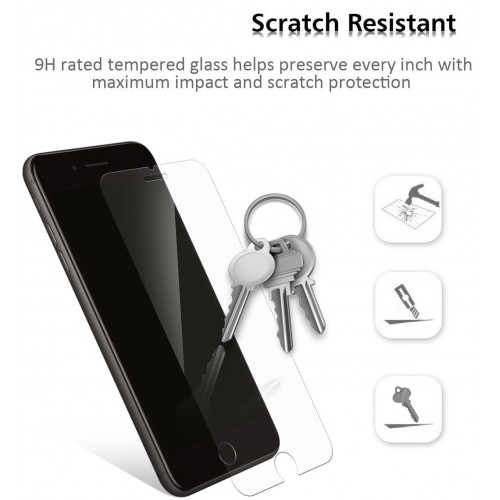 Vetro Temperato iPhone 6/6S/7/8/SE2 Confezione 3 Pezzi
