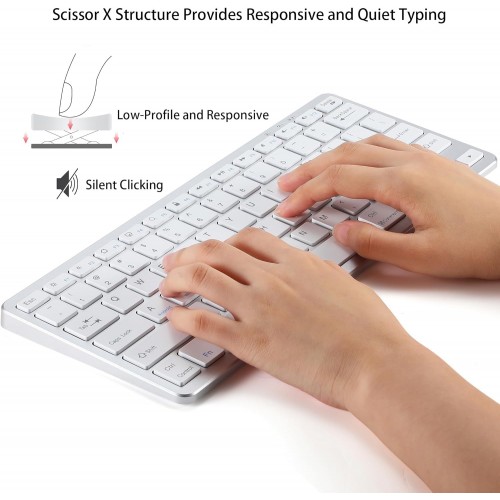 Bundle Tastiera Mouse Wireless Qwerty...