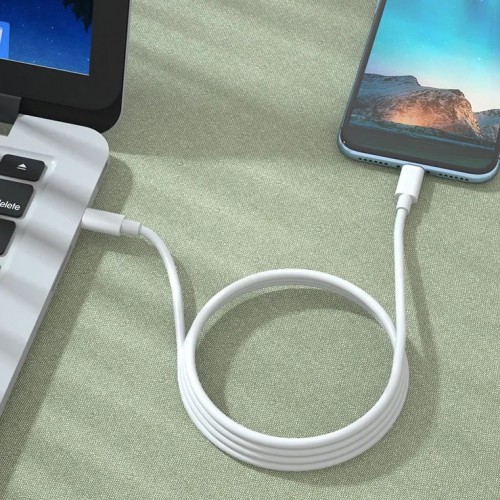 Cavo USB-C/Lightning Bianco 1MT