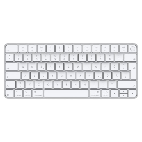 Magic Keyboard Touch ID (2021) Silver Qwertz DE