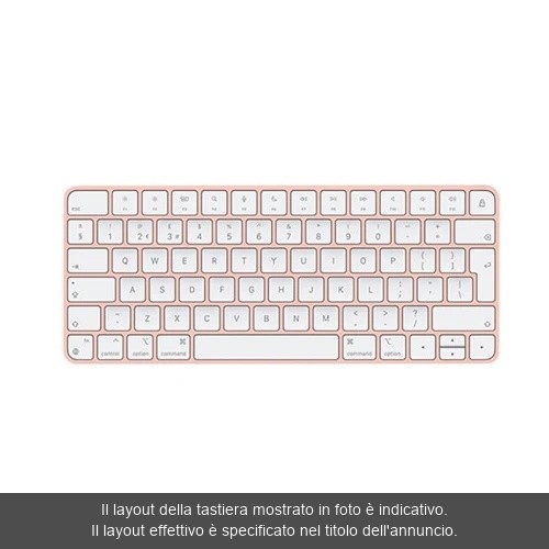 Magic Keyboard (2021) Pink Qwerty IT