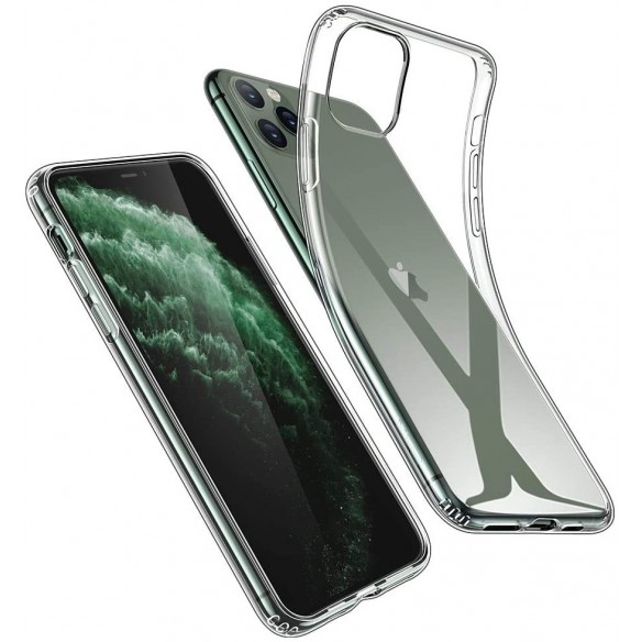 Custodia In Silicone Trasparente Compatibile iPhone 11 Pro