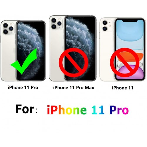 Custodia In Silicone Trasparente Compatibile iPhone 11 Pro
