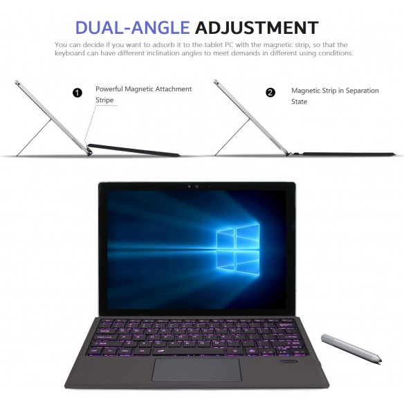 Tastiera Bt Compatibile Surface Pro