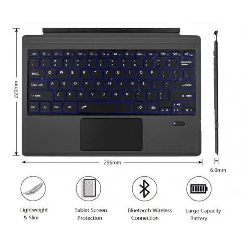 Tastiera Bt Compatibile Surface Pro