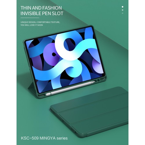 Cover compatibile per iPad 7/8/9 10.2" Dark Green